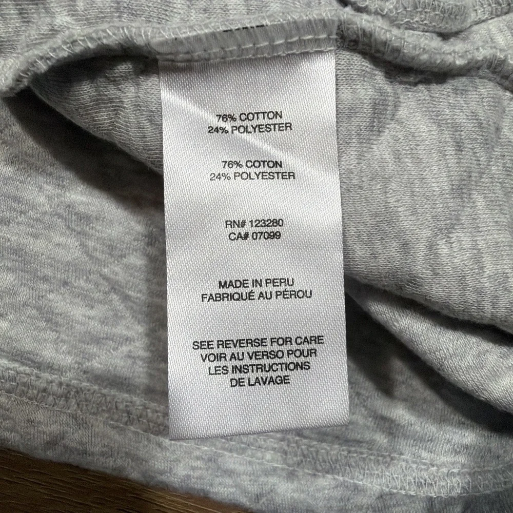Travis Mathew Men's XXL Transatlantic Quarter Zip Quilted Pullover Sweater Grey